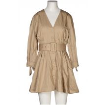 Zara Damen Kleid, beige, Gr. 38