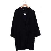 Zara Damen Mantel, marineblau, Gr. 42