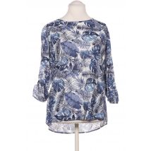 Zwillingsherz Damen Bluse, marineblau, Gr. 38