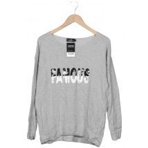 Zwillingsherz Damen Pullover, grau, Gr. 42