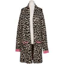 Zwillingsherz Damen Strickjacke, mehrfarbig, Gr. 36