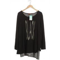 aprico Damen Langarmshirt, schwarz, Gr.