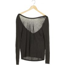 asos Damen Langarmshirt, grau, Gr. 36