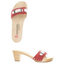Berkemann Damen Sandale, rot, Gr. 4.5
