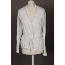 sandwich_ Damen Strickjacke, weiß, Gr.