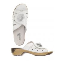 waldläufer Damen Sandale, weiß, Gr. 8