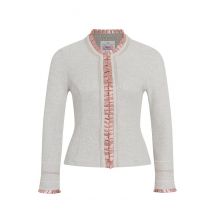 Damen Trachtenjacke hellgrau altrosa Eliona 012419 ~ 34