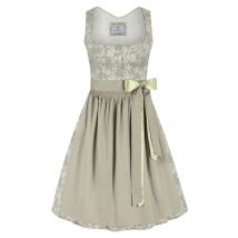 Dirndl MARIELLA mit Leinen (70 cm) ~ 34 ~ salbei