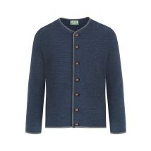 Trachten Strickjacke blau grau Aloisius 015291 ~ 58