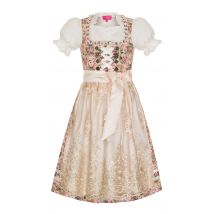 Kinder Dirndl altrosa creme geblümt Ramona 141007 ~ 104