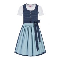 Kinder Dirndl blau hellblau Nina 014803 ~ 80