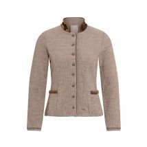 Trachten Strickjacke taupe Marianna 008194 ~ 34