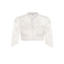 Dirndlbluse Spitze creme Sophia 009079 ~ 32