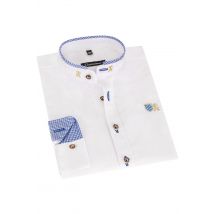 Kinder Trachtenhemd BAYERN ~ 164 ~ weiß