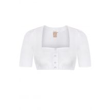 Dirndlbluse SIMONE ~ 34 ~ weiß
