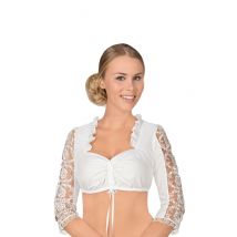 Dirndlbluse creme Caroline 000745 ~ 32