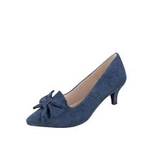 Pumps dunkelblau mit Schleife Julie 016172 ~ 37