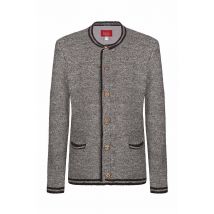 Trachten Strickjacke hellbraun meliert Zugspitz 005407 ~ 48