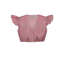 Dirndlbluse DIANA ~ 30 ~ rosenholz