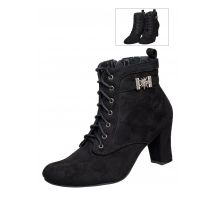 Damen Trachtenstiefel schwarz Eleganza 124664 ~ 35