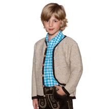 Kinder Trachten Strickjacke natur 140090 ~ 176