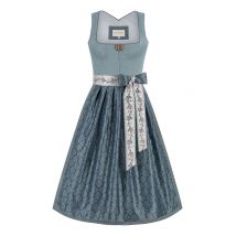 Midi Dirndl 70 cm petrol Paloma 016102 ~ 34