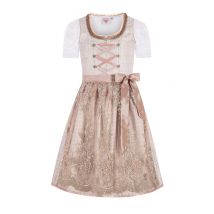 Kinder Dirndl grau taupe Thea 014173 ~ 92