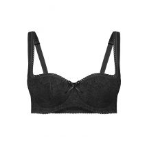 Dirndl BH Push-Up schwarz mit Spitze 005403 ~ 75A