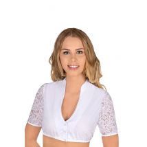 Dirndlbluse weiß Melina 008404 ~ 30