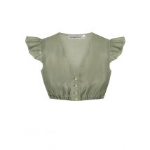 Dirndlbluse DIANA ~ 34 ~ oliv