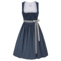Dirndl ACHENSEE (70 cm) ~ dunkelblau ~ 36