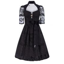 Midi Dirndl 70 cm schwarz Black Lady 016393 ~ 32