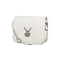 Trachtentasche Hirschlein in verschiedenen Farben ~ weiß