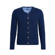 Trachten Strickjacke dunkelblau Xaver 012180 ~ 44