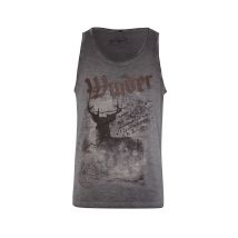 Trachtenshirt anthrazit Bexar 003786 ~ 3XL