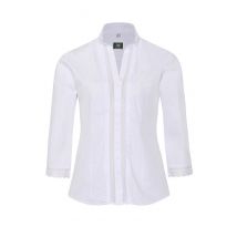 Trachtenbluse weiß mit Spitze 006141 ~ 34