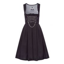 Mini Dirndl 60cm Gastro schwarz Amy 129410 ~ 34