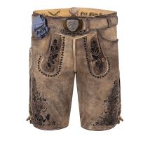 Lederhose kurz eiche gespeckt Boandlkaspar 015505 ~ 48