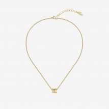 Lacoste - Collier Virtua - Couleur : Gold And Crystals