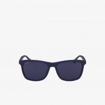 Lacoste - Lunettes L.12.12 Premium rectangulaires - Couleur : Bleu Mat