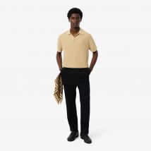 Lacoste - Pantalon chino regular fit coton - Couleur : Noir
