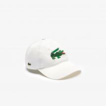Lacoste - Casquette crocodile graphique - Couleur : Blanc