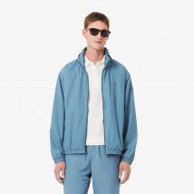 Lacoste - Veste de survêtement à capuche déperlante - Couleur : Bleu