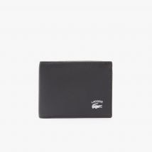Portefeuille pliable homme Lacoste avec porte-cartes intérieur - Couleur : Black