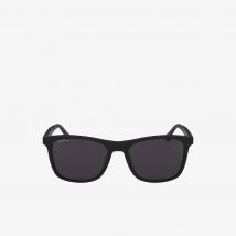 Lacoste - Lunettes L.12.12 Premium rectangulaires - Couleur : Noir Mat