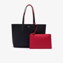 Lacoste - Sac cabas Anna réversible avec pochette - Couleur : Abimes Petunia