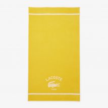 Lacoste - Serviette de plage L Origine - Couleur : Yellow