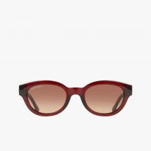 Lacoste - Lunettes de soleil Roland-Garros ovales - Couleur : Terre Battue