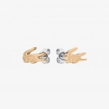 Lacoste - Boucles d'oreilles Crocodile - Couleur : Rose Gold