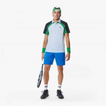 Lacoste - Short Tennis Ultra Dry stretch - Couleur : Bleu Denim